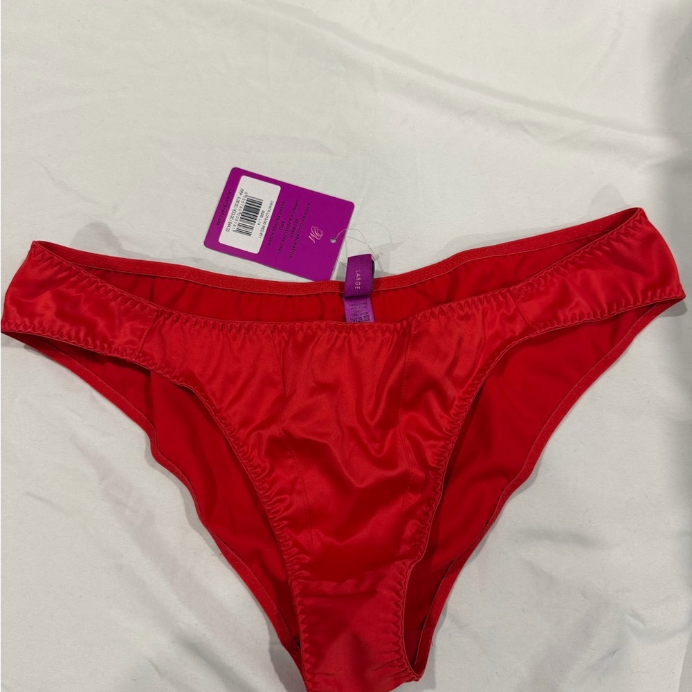 Agent Provocateur Red Satin Panty